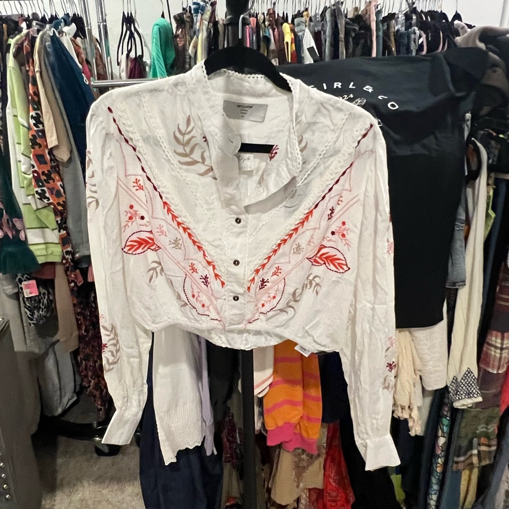 One Teaspoon Gypsy Wonderer Top, SMALL NWT - Picture 4 of 7